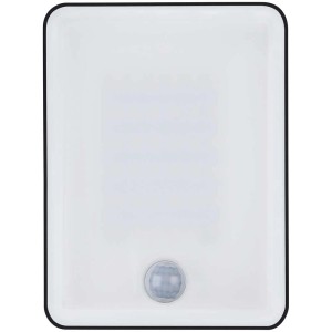 Ledvance LED-Außenstrahler mit Sensor, 20W, schwarz. Flutlicht für Fassadenbeleuchtung.