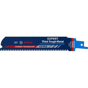 Lame de scie sabre Bosch Expert S 955 CHC pour métal épais, bleu