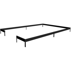 Fondation en acier pour serre Juliana Premium 13,0 m², accessoire pour une construction stable.