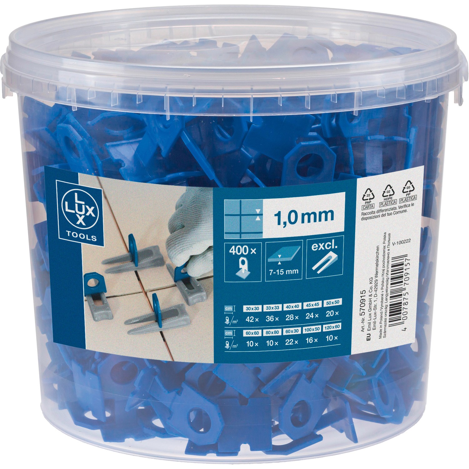 Lux Tools System Klips 1 Mm Kaufen Bei Obi