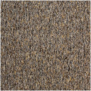 Moquette marron chiné Coupon Auxerre au mètre, robuste et résistante.