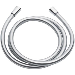 Flexible de douche chromé KWC Supreme, longueur 160 cm. Flexible pour bain et douche.