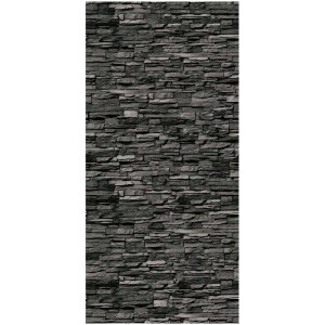 Pannello doccia Breuer effetto muro scuro, 150x255 cm. Rivestimento murale per bagno e cucina.