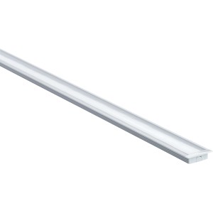 Profilo da pavimento Paulmann con diffusore, lunghezza 2 m per strisce LED. Profilo per montaggio a pavimento.