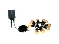 Schönenberger Solar-USB-C-Lichterkette G40 Schwarz 7,25 m