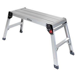 Piattaforma da lavoro in alluminio GAAP 760, piattaforma pieghevole per montaggio, ristrutturazione e decorazione.
