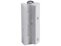 Hettich Anschraubband Kunststoff Weiss 45 x 10 mm / 2 Stk.