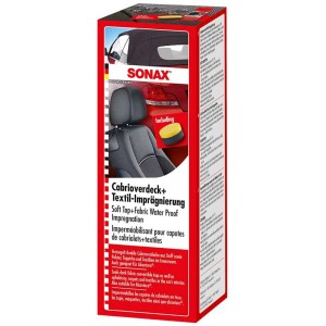 Sonax Cabrio- und Textil-Imprägnierung, 250 ml Flasche für Autopflege.
