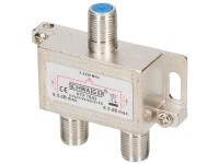 Schwaiger Distributore satellitare attacco F 2 ingressi / 6,5 dB