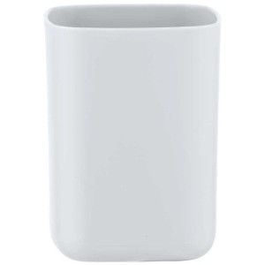 Portaspazzolino bianco Barcelona in plastica resistente.