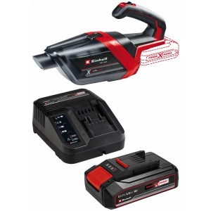 Einhell Power-X-Change TE-HV 18/06 Li aspirapolvere a batteria con batteria e caricabatterie.