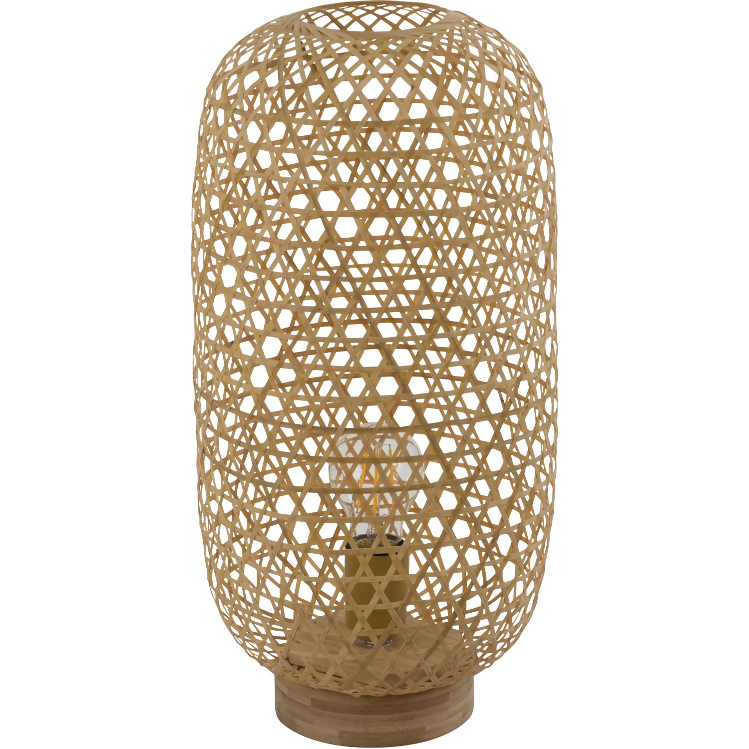 Globo Tischleuchte Mirena Bambus  22 cm / Hhe 46 cm