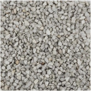 Granulato decorativo grigio, grana 2-3 mm. Ideale per vasi, ciotole e progetti di bricolage.