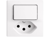 Feller Kleinkombi-Drucktaster EdizioDue 1 x T13 Einsatz + Frontplatte Weiss Feller Kleinkombi-Drucktaster EdizioDue 1 x T13 Einsatz + Frontplatte Weiss