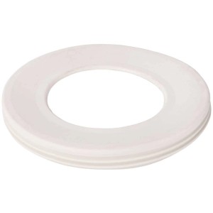 Manchon en caoutchouc blanc (Ø 130 mm) pour tuyau d'évacuation WC, pour étanchéifier les tuyaux de raccordement.