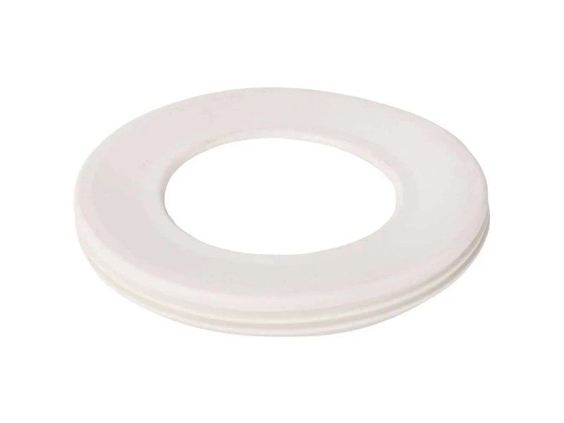 Gummi-WC-Flansch Für 100–110 Mm Ablaufrohr, Auslaufsicher, 12 Cm X 9,5 Cm – Blau/schwarz