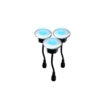 Easy Connect Faretto da incasso LED Blu Ø 60 mm