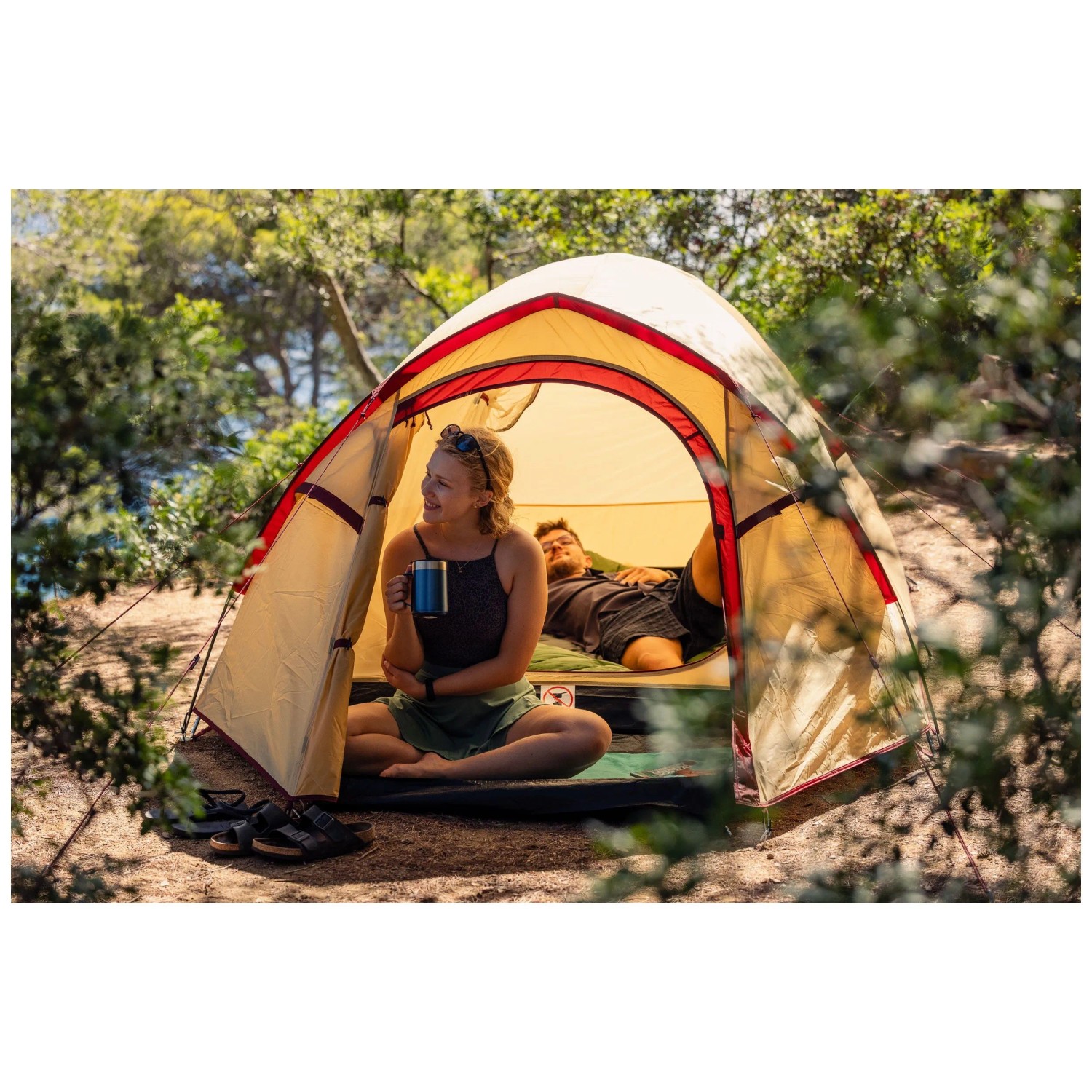 camping zelt auf autodach Unispectra Dachzelt Auto Automatische Hydraulische Metall Dach 2-3 Personen Wasserdicht Schnelle Öffnung Anhänger Sport & Freizeit Reiserucksack Patagonia Black Hole Farbe:Pearl Naturfarben