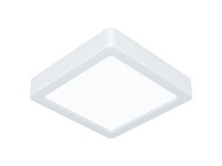 Eglo LED-Deckenleuchte Fueva 6 CCT Kunststoff Weiss 15 x 15 cm