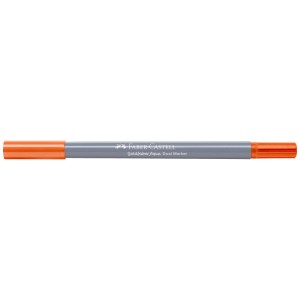 Feutre double Faber-Castell Goldfaber Aqua Terracotta (186) avec deux pointes.