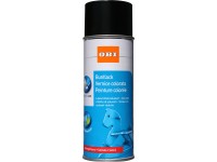 OBI laque colorée spray noir profond satiné diluable à l'eau 400 ml