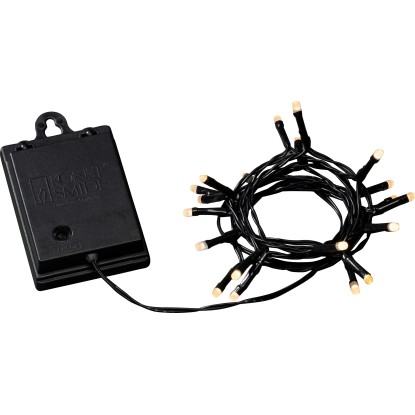 Konstsmide LED-Lichterkette mit Timer Warmweiss 20 LEDs