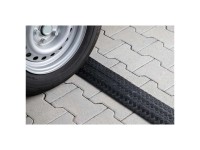 Cartrend Kabelbrücke Gummi Schwarz Länge 100 cm Cartrend Kabelbrücke Gummi Schwarz Länge 100 cm