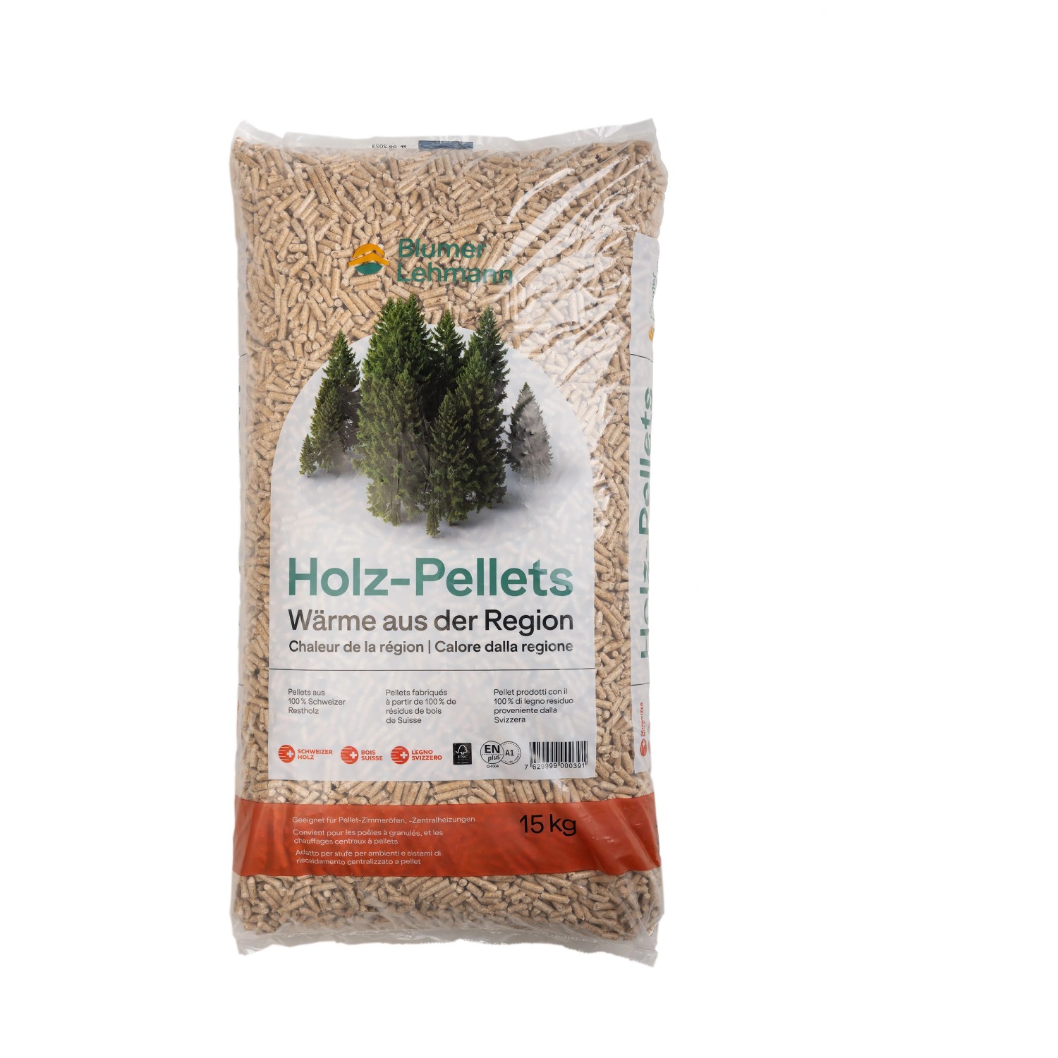 Holzpellets 60 x 15 kg store EN plus A 1zert.