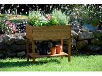 Hochbeet inkl. Folie Bernstein FSC® (HxBxT) 80 x 80 x 58 cm