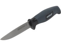Wolfcraft Outdoormesser mit glatter Klinge und Köcher