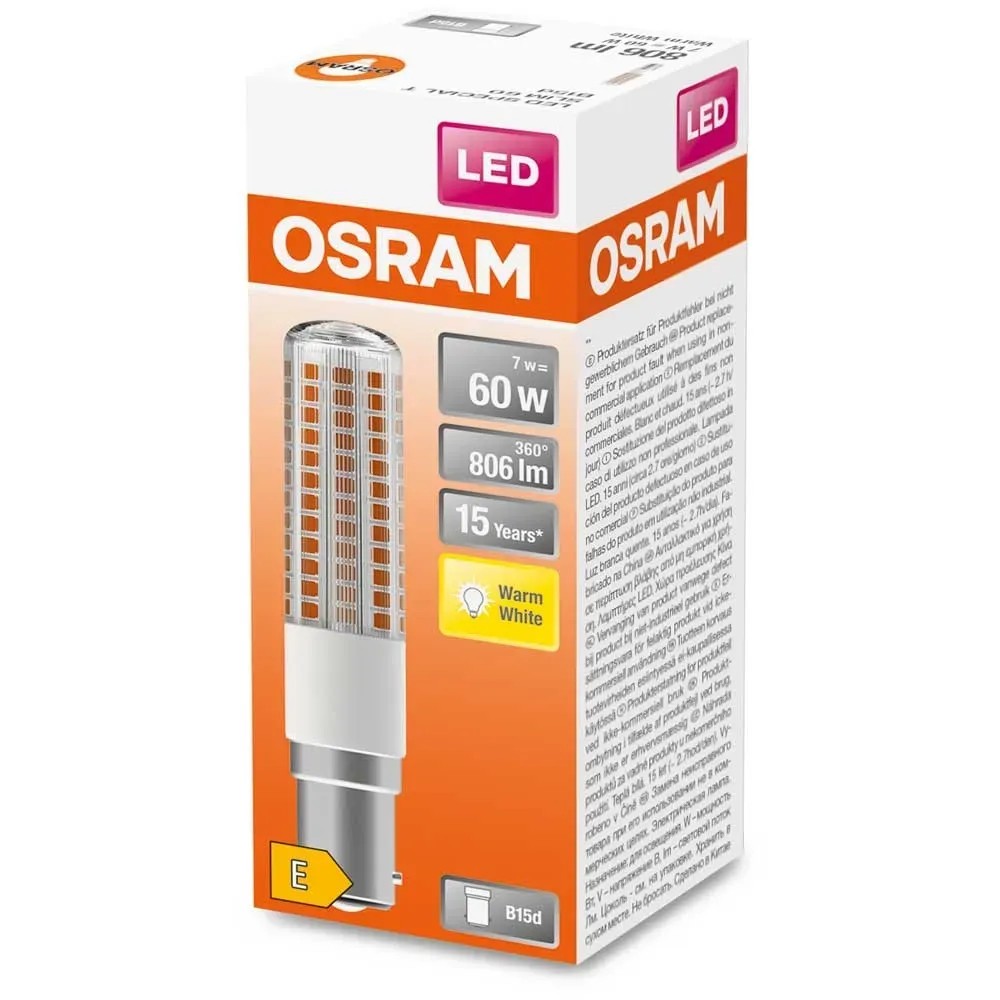 AIMHEIM Lampadine LED Dimmerabile Luce Fredda 6000K, 770LM Baionetta B15D LED 7W Equivalenti 70W Alogena per Plafoniera, Luce dell'armadio, 3 Pezzi