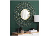 Wandspiegel Labrit Gold Ø 90 cm Wandspiegel Labrit Gold Ø 90 cm