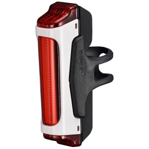 Éclairage arrière vélo LED Infini Sword I-461R1, noir-argent, avec support.