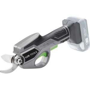 Sécateur à batterie LUX-TOOLS A-AS-20/30, 20 V, sans batterie. Ébrancheur pour coupes précises.