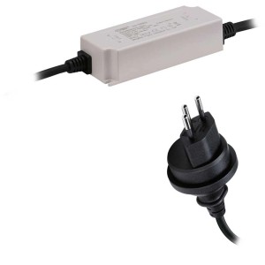 Trasformatore Paulmann Plug & Shine T12 per esterni, 75W, con spina CH per sistemi di illuminazione esterna.