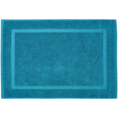 Diaqua® Badvorleger Frottier Fresco 100 % Baumwolle Petrol 50 x 70 cm