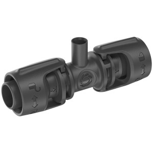 Gardena Raccordo a T per ugelli a spruzzo, set da 5 pezzi per il fissaggio nel sistema Micro-Drip.