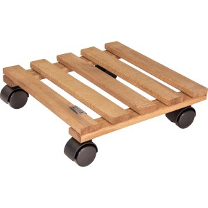 Wagner Multi Roller GH0631, sottovaso con ruote in palissandro con 4 ruote, portata 100 kg.