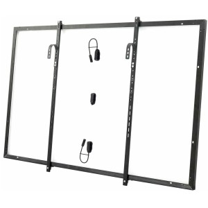 Kit ganci per balcone EcoFlow per il montaggio di pannelli solari su ringhiere.