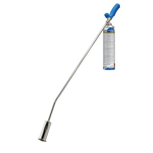 Bruciatore per erbacce Bio-Gärtner CW3000 con cartuccia di gas per la rimozione biologica delle erbacce.