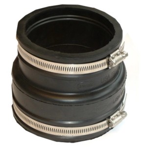 Raccordo di transizione Marley DN 110-115/110-125 per tubi di scarico.