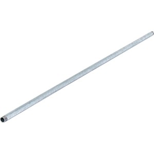 Tube fileté galvanisé, 26,4 mm (R 3/4) x 1500 mm, pour installations de tuyaux intérieures et extérieures.