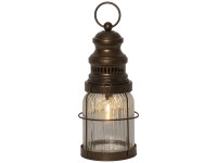 Star Trading LED-Laterne Aina Bronze rostfrei 0,04 W / 28 x 13 x 13 cm