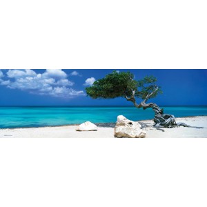 Pannello decorativo con motivo albero Divi Divi, 30x90 cm. Quadro da parete per soggiorno, sala da pranzo e cucina.