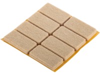 Big Duo Parkettgleiter Premium selbstklebend 20 x 40 mm / Stärke 5 mm / 8 Stk. Big Duo Parkettgleiter Premium selbstklebend 20 x 40 mm / Stärke 5 mm / 8 Stk.