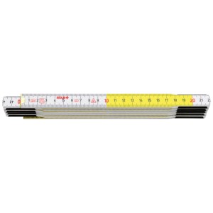 Sola HF 2/10 mètre pliant en bois de hêtre, plié.