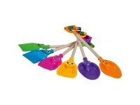 Happy People Schaufel mit lustigem Gesicht assortiert 50 x 11 cm / 1 Stk.