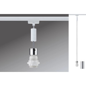 Paulmann URail 2Easy suspension, blanc, pour système de rail. Ampoule non incluse.