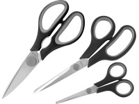 Scheren-Set Edelstahl / Kunststoff 3-tlg. Scheren-Set Edelstahl / Kunststoff 3-tlg.
