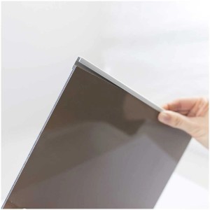Breuer Abschlussprofil, Alu verchromt, 255cm, für Duschrückwände. Zubehör für Duschen.